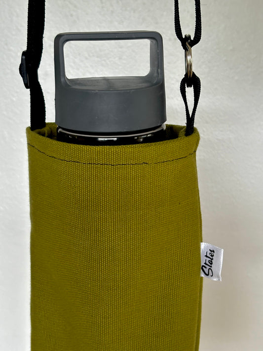 Water Bottle Bag: Green